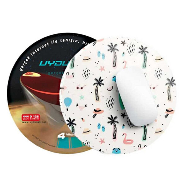 Kauçuk Taban İğne Desen Mousepad