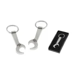 32128 Çift Taraflı Metal Anahtarlık