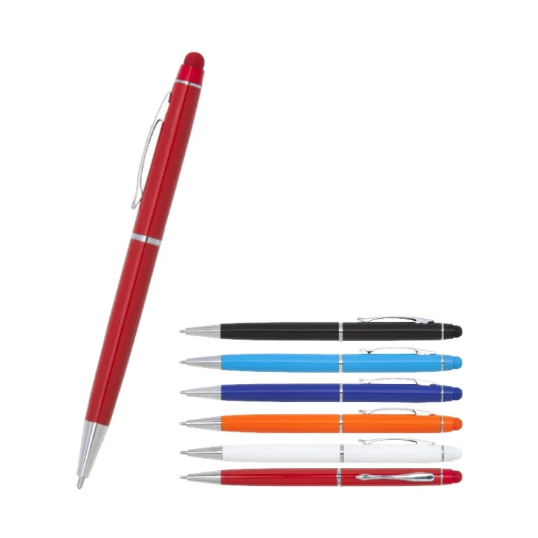 34063 Metal tükenmez touchpen kalemler kurumsal hediye toptan tedarik