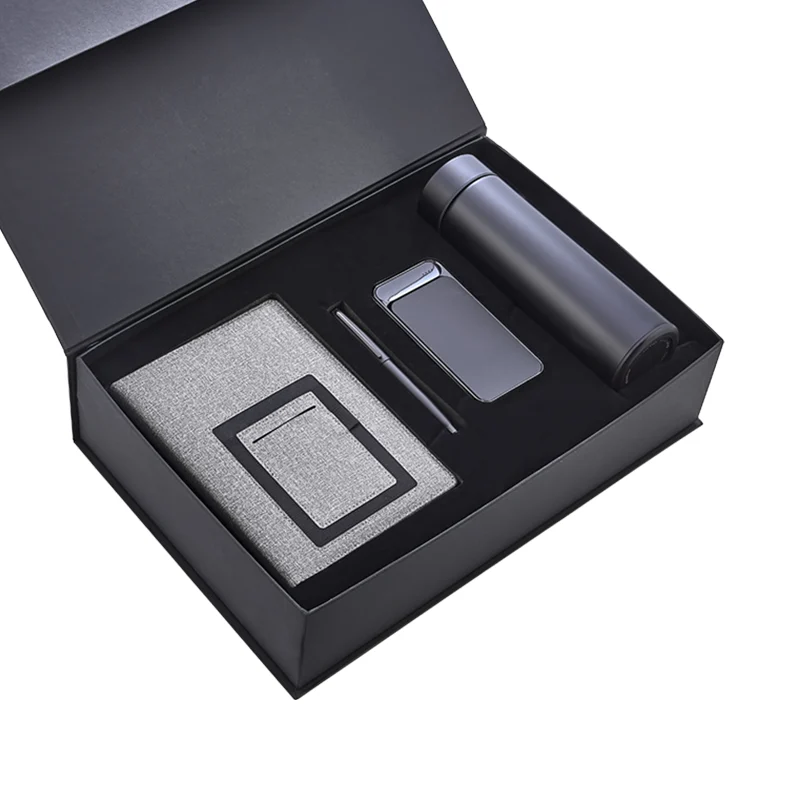 33019 Defter & Kalem & Powerbank & Termos Set 33019 Defter & Kalem & Powerbank & Termos Set - Görsel 1