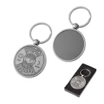 32146 Tek Taraflı Metal Anahtarlık