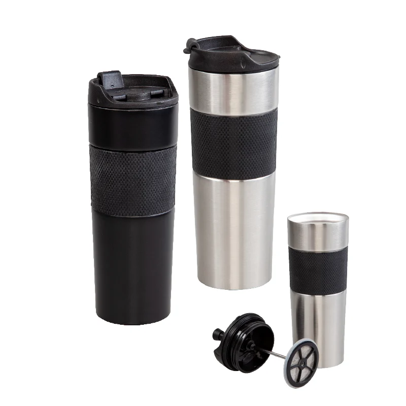 38012 French Press Çelik Termos / 450 ml 38012 French Press Çelik Termos / 450 ml - Görsel 1