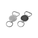 32144 Tek Taraflı Metal Anahtarlık