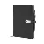 30510 15 x 21 Termo Deri̇ USB'li Defter - Görsel 2