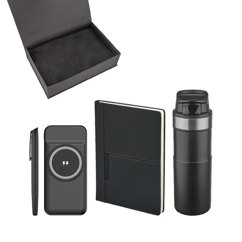 33026 Kalem & Defter & Powerbank & Termos Set 33026 Kalem & Defter & Powerbank & Termos Set - Görsel 1