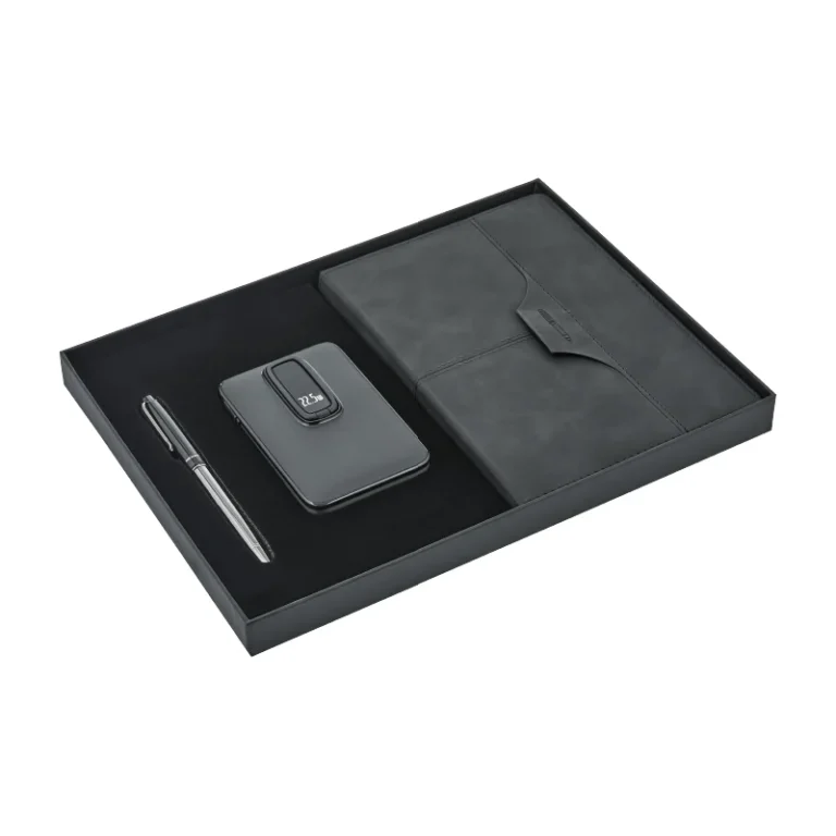 33023 kurumsal hediye seti kalem defter powerbank promosyon