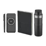 33026 Kurumsal logolu promosyon powerbank defter kalem termos seti