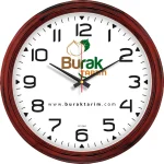 163122 Plastik Duvar Saati