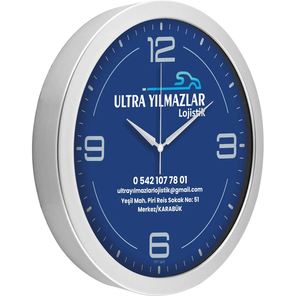 16112 Metalize Duvar Saati 16112 Metalize Duvar Saati - Görsel 1