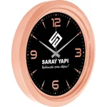 16116 Metalize Duvar Saati