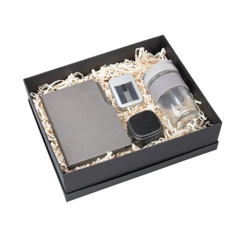 13030 kurumsal hediyelik set defter, powerbank, hoparlör, kupa toptan