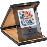 145111 Kutulu Kristal Plaket