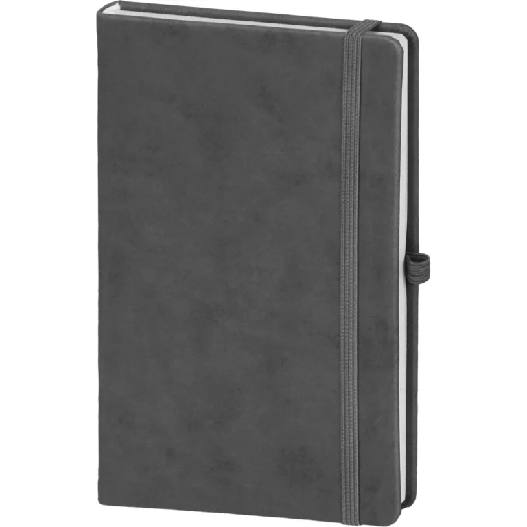 10581 gri lastikli tarihsiz defter toptan kurumsal promosyon