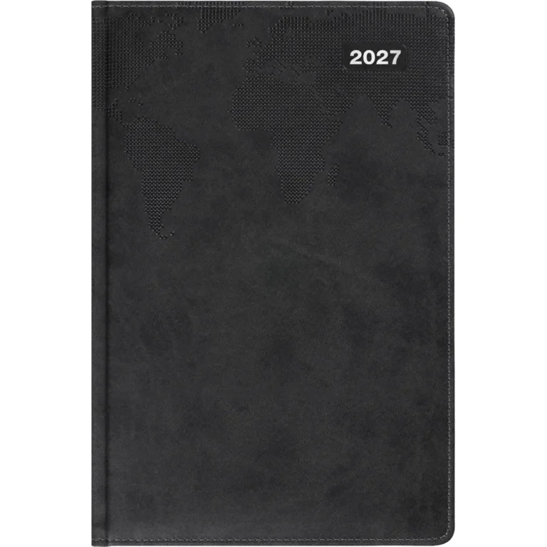 10628 siyah 2027 günlük ajanda kurumsal promosyon toptan sipariş