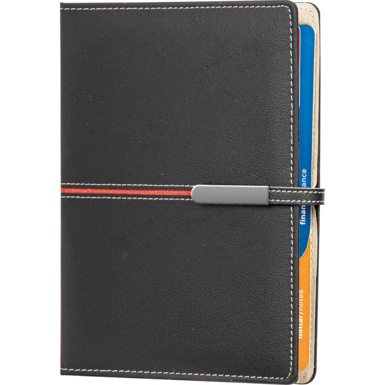10732 siyah metal kilitli organizer ajanda toptan kurumsal alım