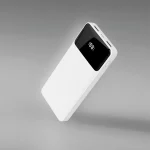 16523 beyaz dijital ekranlı toptan powerbank