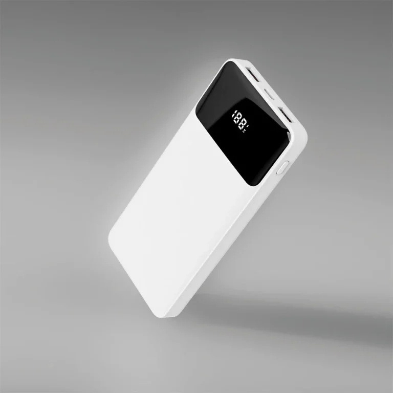 16523 beyaz dijital ekranlı toptan powerbank