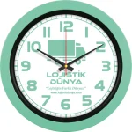 16340 Plastik Duvar Saati