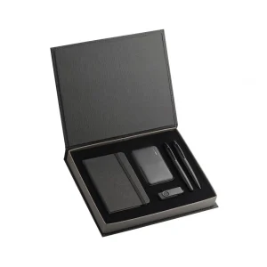 23050 Vip Set kurumsal hediye ajanda powerbank kalem USB