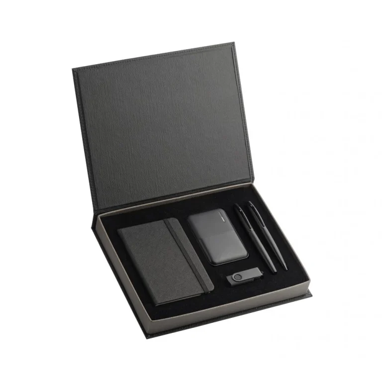 23050 Vip Set kurumsal hediye ajanda powerbank kalem USB