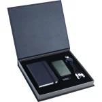 23051 Vip Set kurumsal logolu toptan defter powerbank çoklu kablo USB