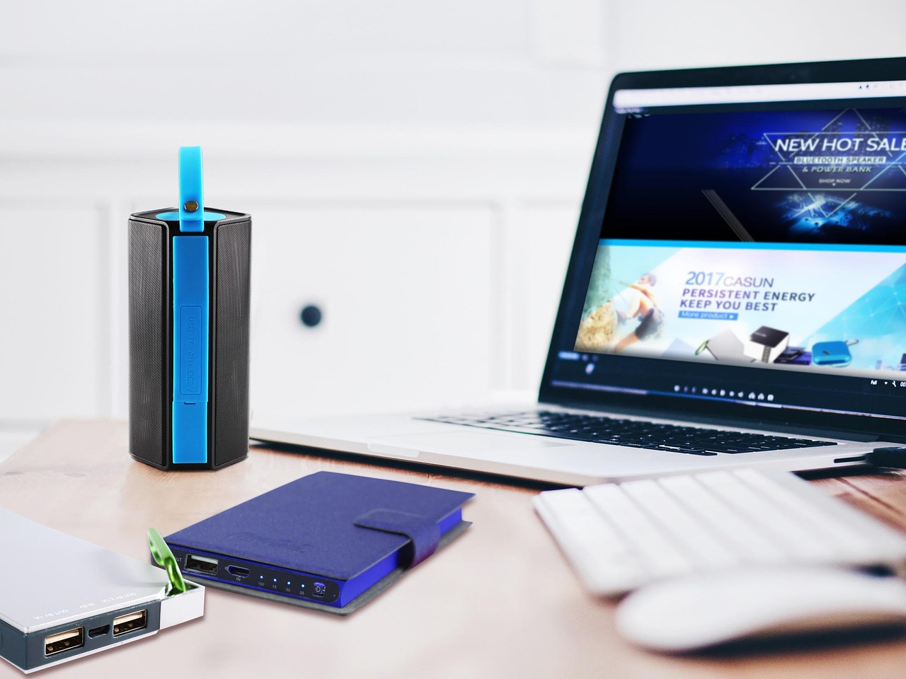 Taşınabilir bluetooth hoparlör powerbank b2b toptan elektronik tedarikçisi